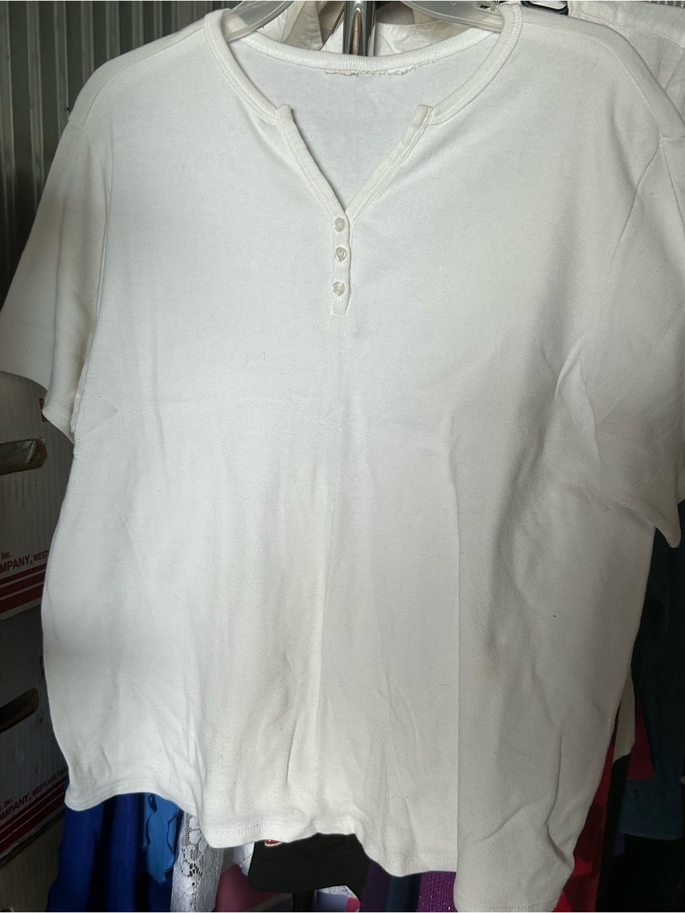 Women’s Vintage White Top. Rarely Worn